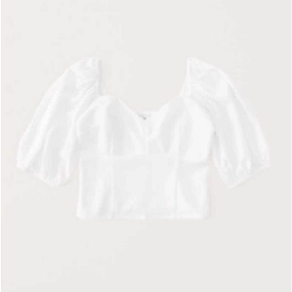 Corset Puff Sleeve Top
